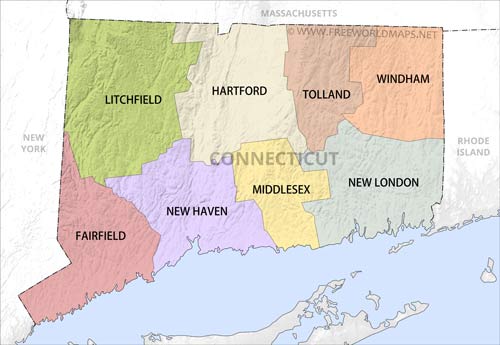 Connecticut counties