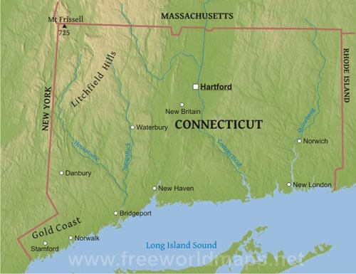 Connecticut geography