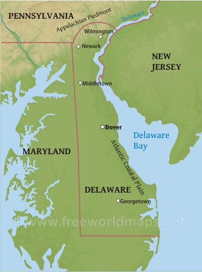 Delaware geography