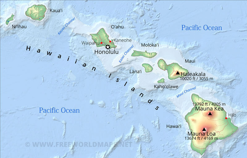 Hawaii HD map