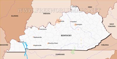 Kentucky maps
