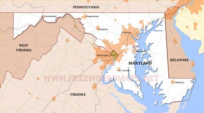 Maryland maps