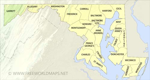 Maryland counties