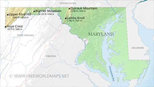 Maryland mountains