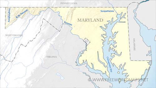 Maryland rivers and lakes