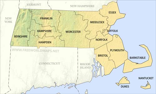 Massachusetts counties