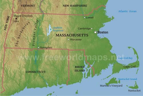 Massachusetts geography