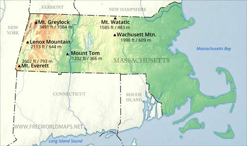 Massachusetts mountains