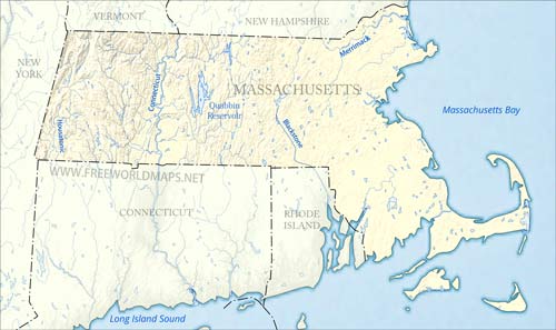 Massachusetts rivers and lakes