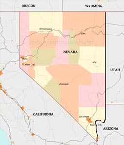 Nevada maps