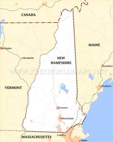 New Hampshire maps