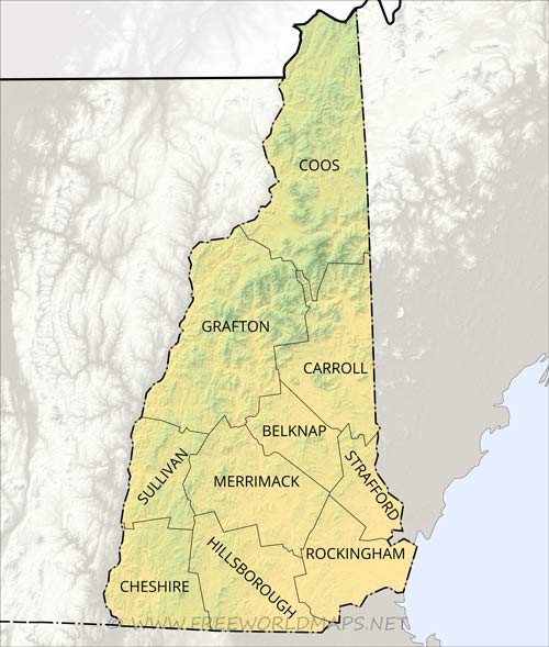 New Hampshire counties