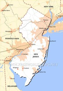 New Jersey maps