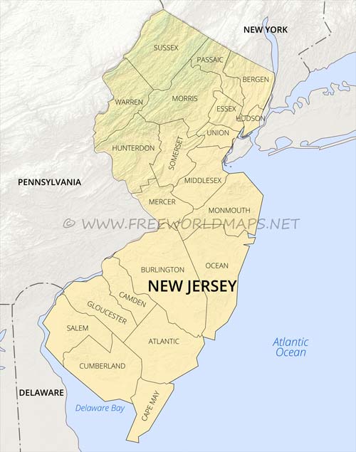 New Jersey counties