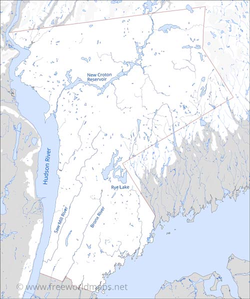 Westchester County rivers and lakes