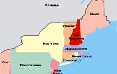 Northeastern US states