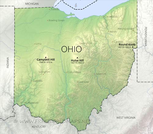 Ohio mountains