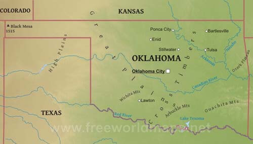 Oklahoma geography Oklahoma geography