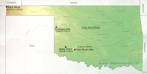 Oklahoma mountains Oklahoma mountains