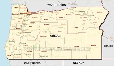 Oregon maps
