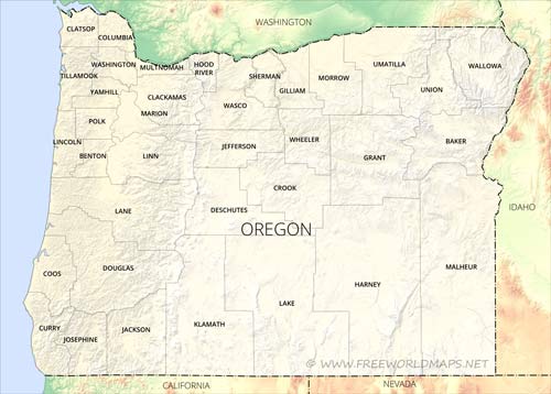 Oregon counties