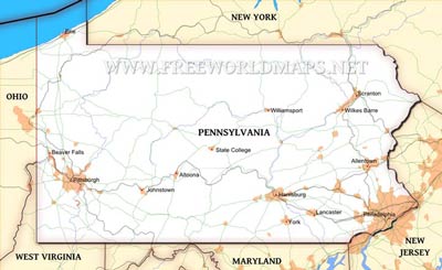 Pennsylvania maps