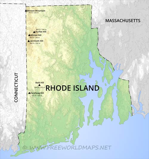 Rhode Island mountains