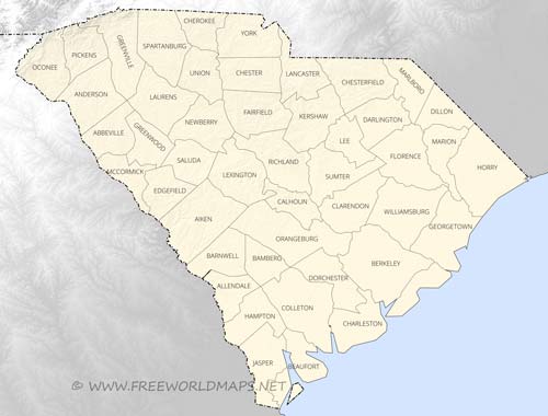 South Carolina counties