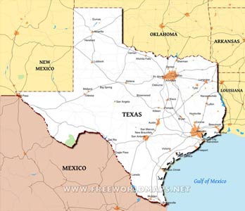 Texas maps