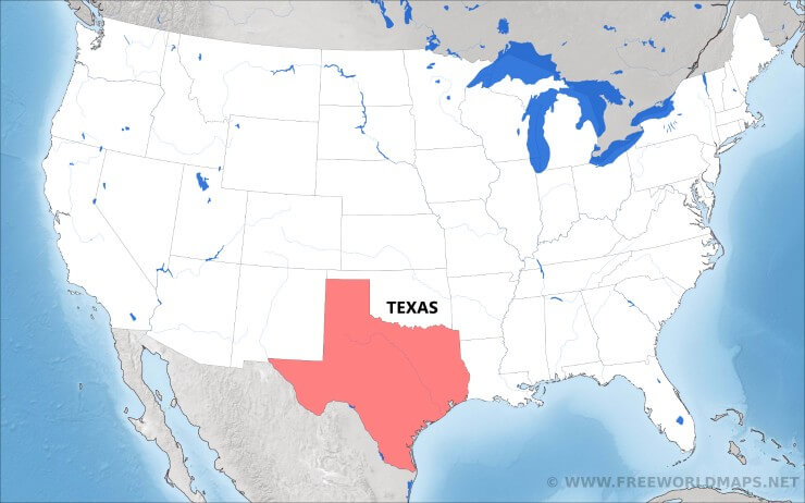 Where is Texas?