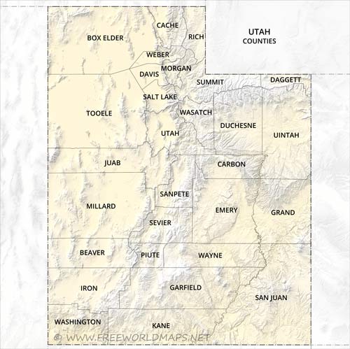 Utah counties