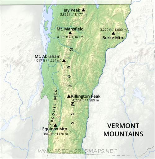 Vermont mountains