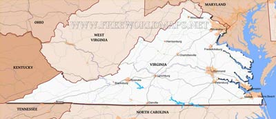 Virginia maps