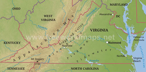 Virginia geography