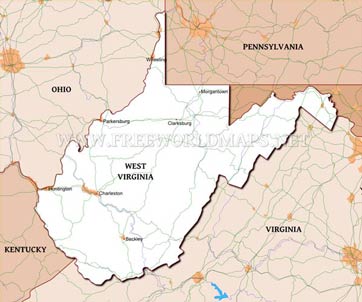 West Virginia maps